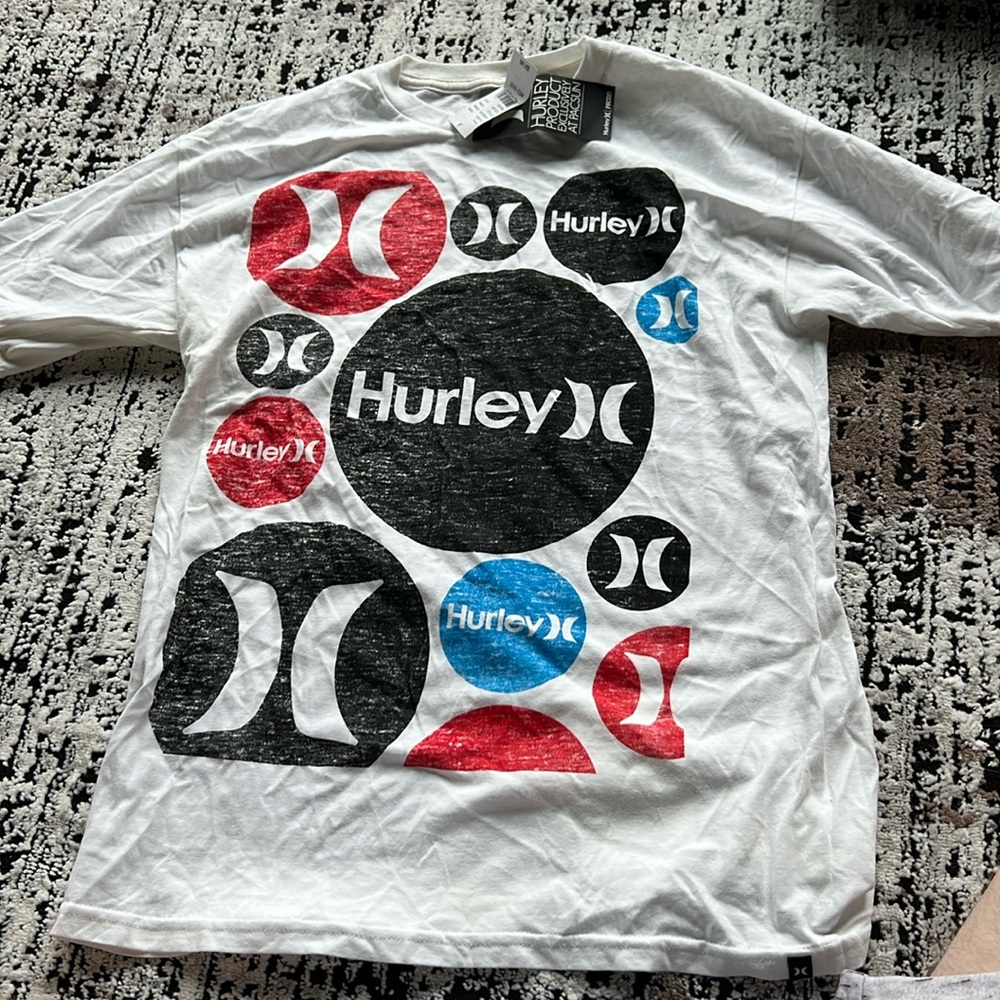 Hurley White Tee from Pac Sun